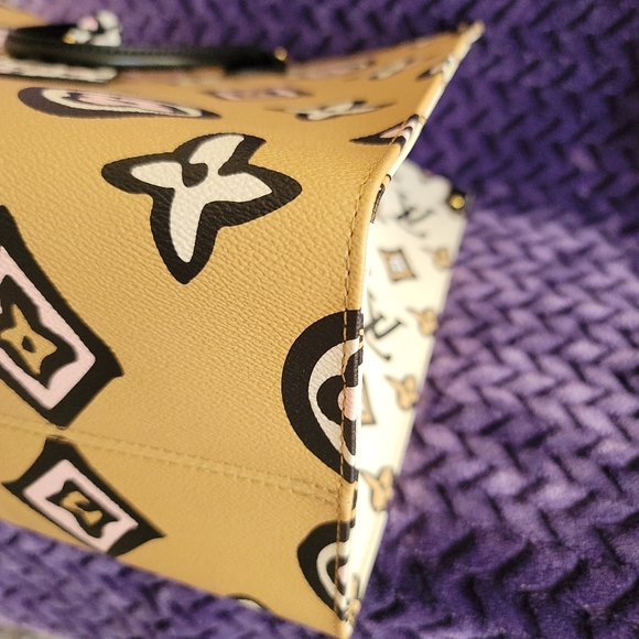 Louis Vuitton Onthego GM Wild at Heart Arizona Large Bag Giant Flower Monogram - Picture 7 of 17